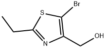 5-溴-2-乙基-4-噻唑甲醇, 1782057-60-6, 结构式